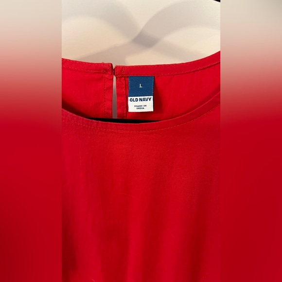 Old Navy Vibrant Red Dress - Picture 3 of 4